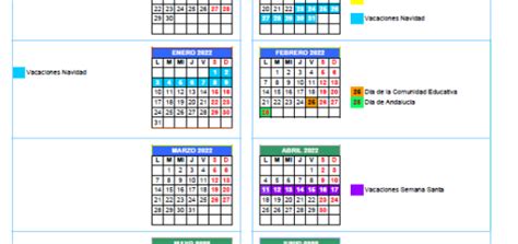 Calendario Escolar Sevilla Curso 20222023 ⋆