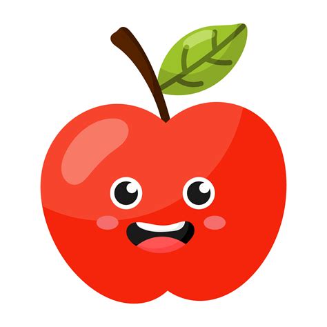 Free Cartoon Apple Icon 18931598 Png With Transparent Background