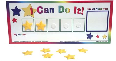 Great For Ages 3 10 Colorful Magnetic Rewards Chart With Positive