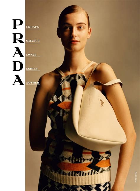 Anna Ewers Prada Spring Fashion Advertising Advertising Campaign Luxury Advertising 2020