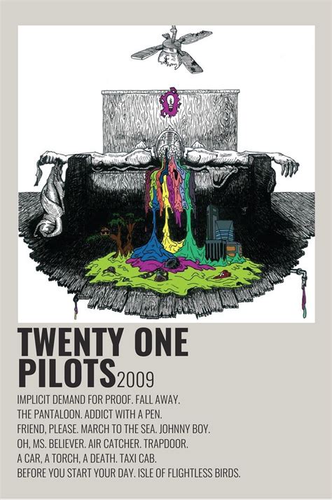 Twenty One Pilots Poster Twenty One Pilots Albums Twenty One Pilots
