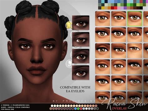 Pralinesims Raina Skin Overlay Female Sims Cc Eyes The Sims