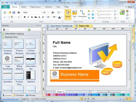 You can create your business card using designer or you can create your business card from scratch according to your need. Business Card Software, Free Business Card Templates Download