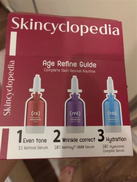 Skincyclopedia Age Refine Guide Complete Skin Revival Routine Inci Beauty