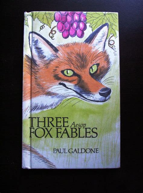 On Sale Three Aesop Fox Fables Etsy Vintage Book Fables Vintage