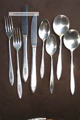 Pictures of Silverware Silver Value
