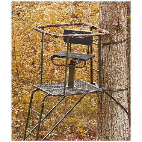 Guide Gear 16 Swivel Ladder Tree Stand 663255 Ladder Tree Stands At