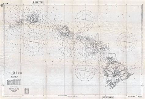 large japanese world war ii map of hawaii 1939 hawaii state usa