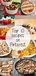 My Top 10 Recipes on Pinterest | Popular dinner recipes, Top rated ...