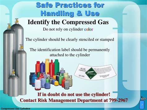 Ppt Compressed Gas Cylinders Powerpoint Presentation Free Download
