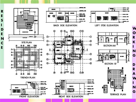 Plan Elevation Section Drawing At Getdrawings Free Download