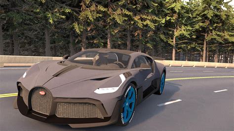 Artstation Bugatti Divo Realistic Car 3d With İnterior And Engine