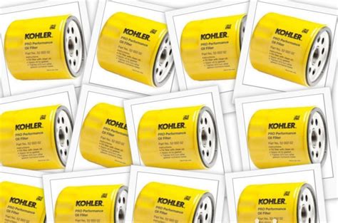 12 Pack Oem Kohler 52 050 02 S Pro Performance Oil Filter Genuine Parts