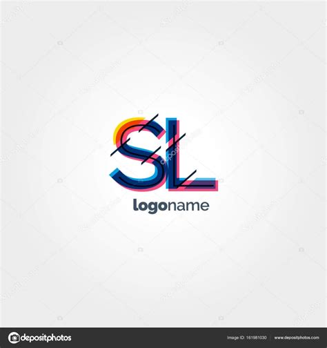 Sl Connected Letters Logo — Stock Vector © Brainbistro 161981030