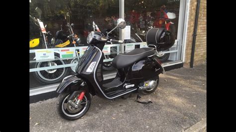 Buying a bike starts at bikez get a list of related motorbikes before you buy this vespa. Piaggio Vespa GTS 300 IE Super Black 2010 - YouTube