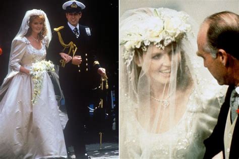 The outdoor ceremony was held at the forum embassy hill in cape town. Sarah Ferguson's wedding dress was an icon of 80s fashion ...