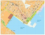 La Spezia vector map. Eps Illustrator Map | Vector maps