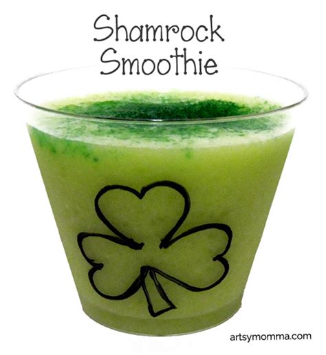 Simple St Patricks Day Snacks A Fun Shamrock Smoothie Recipe