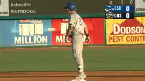 Asheville S Bouchard Knocked An Early RBI Double YouTube