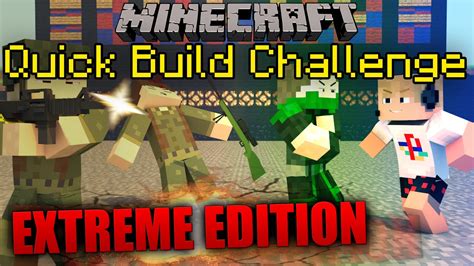 Minecraft Quick Build Challenge Extreme Edition Extremisode 9 Youtube