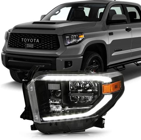 Amazon Acanii For Toyota Tundra Oe Black Housing W Led