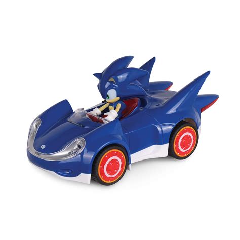 2022 Jakks Sonic The Hedgehog Team Sonic Racing Car Silver In Lightron