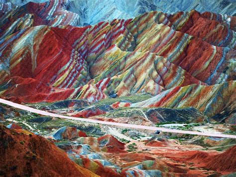 10 Places You Have To See To Believe Rainbow Mountains China Zhangye