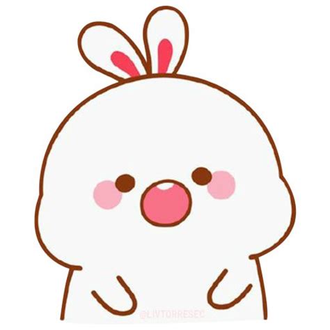 Sticker Maker Bunnys And Friends Cute Bunny Cartoon Cute Cartoon