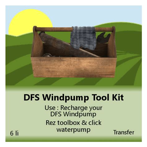 Dfs Windpump Tool Kit Digital Farm System