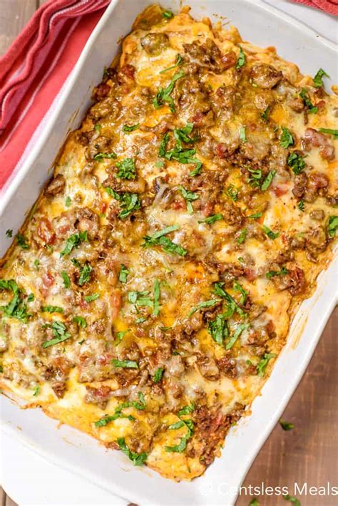 Cheesy Taco Bake Recipe The Shortcut Kitchen