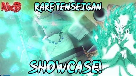 Rare Tenseigan Full Showcase This Is Overpowered Naruto Rpg