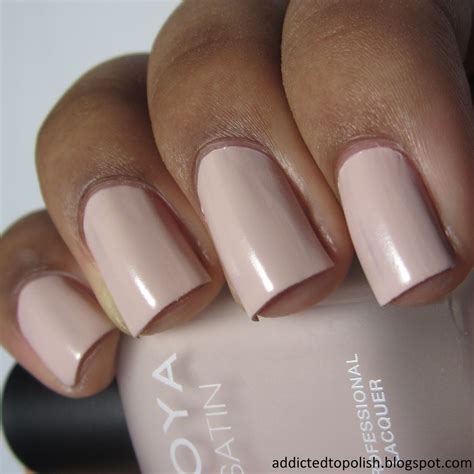 Zoya Naturel Satins Swatches And Review Light Pink Nail Polish Nail Candy Zoya Nail Polish