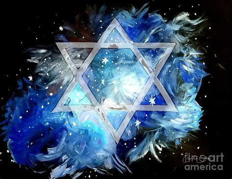 Star Of David Digital Art By Curtis Sikes