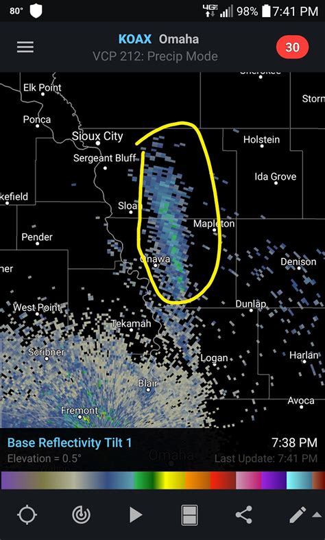 Anomalous Cloud Appears On Weather Radar In Iowa Strange Sounds