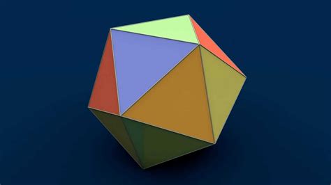 Shapeglot provides contrastive referential language for shapes of shapenet. Net of Solid Shapes - Icosahedron / Ікосаедр / Икосаэдр ...