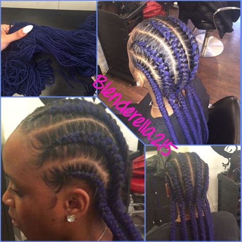 Yarn Braids Cornrows A Trend That Started Right Here In This Salon