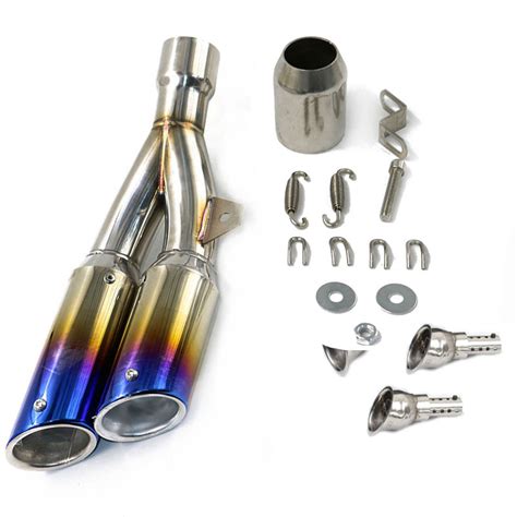 Motorcycle Modified Exhaust Pipe Muffler Sv650 Xmax250 Pcx150 Tw 125