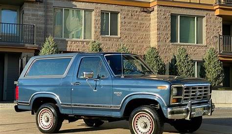 1986 Ford Bronco 4x4 XLT 351 V8 Amazing All Original Condition 56k NO