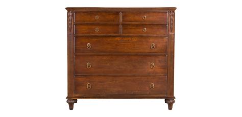 Fabric dresser chest 5 drawers furniture bedroom storage organizer wooden top us. Dawson Tall Dresser | Dressers & Chests