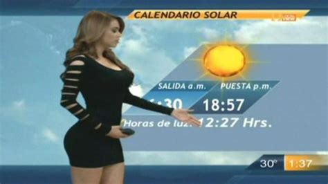 Flama On Twitter Meet Iamyanetgarcia The Mexican Weather Girl Whos