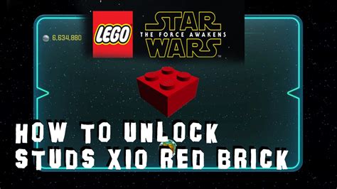Lego Star Wars The Force Awakens Red Brick Cheat Codes