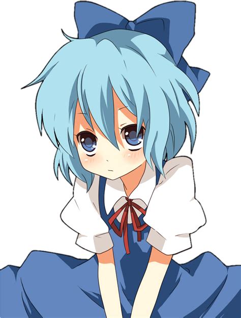 Confused Face Cirno Cute Png Download Original Size Png Image Pngjoy