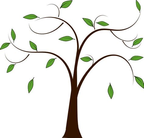 A Tree With 3 Branches Clipart Best