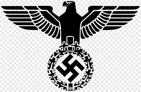 This png image is completely free and you can download it at any time. Alemanha nazista Império alemão Reichsadler Brasão de ...