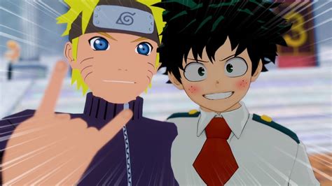 Deku And Naruto Reunite Mha Vr Youtube