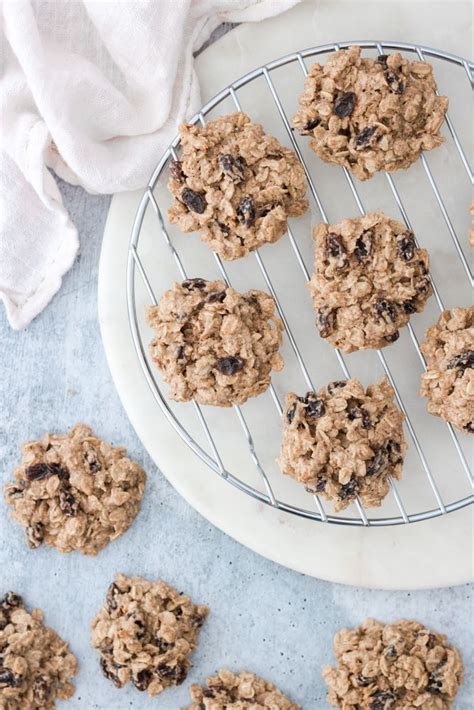 Let the cookies cool on the sheet for at least 5 minutes before transferring to a wire rack to cool completely. Soft and Chewy Vegan Oatmeal Raisin Cookies (gluten-free ...