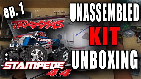 Lukeshop Episode 1 Traxxas Stampede Unassembled Kit Unboxing And Shop