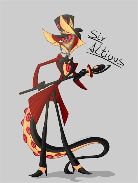 Snake And Deer Sir Pentious X Alastor Hotel Art Cool Drawings