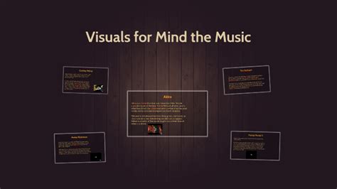 Visuals For Mind The Music By Joshua Samways On Prezi Next