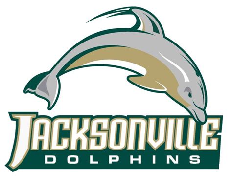 Jacksonville Dolphins Jacksonville University Sports Logo Design